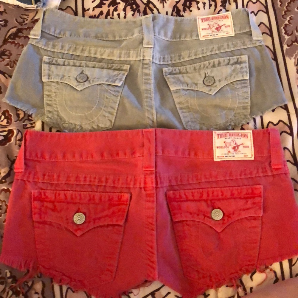 True religion brand cut off ( Gray only)